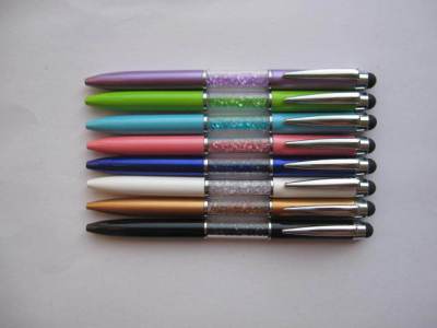 Special Wholesale Touchscreen Stylus Crystal Diamond Capacitive Stylus Mobile Phone Great Diamond Advertising Customization Metal Ball Point Pen