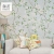American Retro Self-Adhesive Non-Woven Wallpaper 3D Stereo Idyllic Flower Bedroom Living Room and Dormitory TV Background Wallpaper