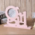 Wooden Products Factory Wholesale Supply Creative Girl Letter Photo Frame Simple Wooden DIY Craft Ornaments