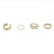 Korean Simple Cold Style Ring Female Ins Fashion Personality Affordable Luxury Niche Index Finger Ring Suit