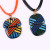 European and American Fashion Jewelry Acrylic-Based Resin Bracelet Necklace Combination All-Match Exaggerated Wind Pendant Bracelet Necklace