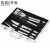 Factory Direct Sales Barbecue Grill Aluminum Case 5-Piece Outdoor Leisure Barbecue Tool Customization BBQ Tool Set