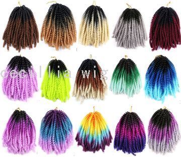 Cross-Border Foreign Trade African Little Spring Dreadlocks Crochet Short Women's Curly Tube Chemical Fiber Wig