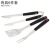 Factory Supply Plastic Handle 6-Piece Set BBQ Tools Combination Set Custom Barbecue Grill Set Wholesale