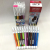Rainbow Color 12 Color Pen Rod Ballpoint Pen Neutral Oil Pen JIAHAO JH-899 SEMI GEL INK PEN