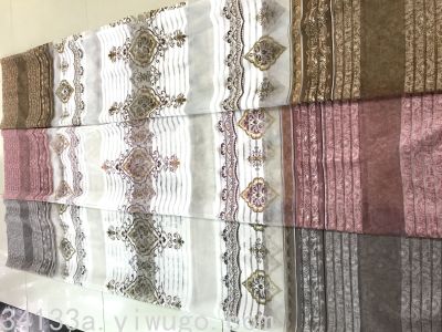 Factory Direct Sales New Yarn European Curtain