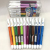 Rainbow Color 12 Color Pen Rod Ballpoint Pen Neutral Oil Pen JIAHAO JH-899 SEMI GEL INK PEN