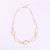 European and American Alloy Acrylic-Based Resin Sweater Chain Fashionable All-Match Necklace Ornament Short Clavicle Chain
