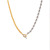 Fashion Special Multicolor OT Buckle Necklace Simple High-End All-Match Clavicle Chain Female Fashion