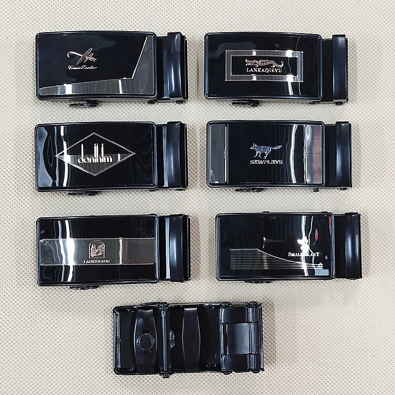 男士电熔漆铁自动扣 时尚休闲皮带头腰带扣 地摊自动带条配扣批发