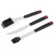 Factory Supply Plastic Handle 6-Piece Set BBQ Tools Combination Set Custom Barbecue Grill Set Wholesale