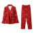 Yi Yi Pure Cotton Pajamas Women's Autumn Winter Red Birth Year Wedding Suit Japanese Kimono Pure Cotton Spring and Autumn Homewear O