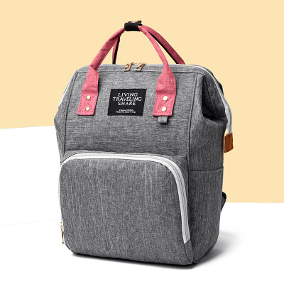 20 New Mummy Bag Large Capacity Baby Bag Multi-Functional Maternity Bag Upgraded Waterproof Fashion Backpack