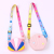 New Creative Coin Pocket Silicone Cute Little Girl Coin Bag Children Silicone Coin Purse