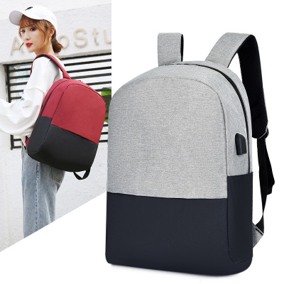 Travel Waterproof Men's Backpack USB Rechargeable Computer Backpack New Business Backpack Factory Custom Logo