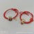 New Year Bracelet Recurrent Fate Year Good Luck Pig Red Head Rope Fortune Cat Alloy Hair Band Hair Rope Hair Accessories Rubber Band Leather Cover