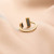 Simple Opening Ring Female Ins Trendy Temperament Fashion Personality Ring Adjustable Internet Celebrity Index Finger Ring