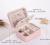 Cross-Border Travel Portable Jewelry Box Jewelry Stud Earrings Earring Storage Box Korean Creative Jewelry Box Small