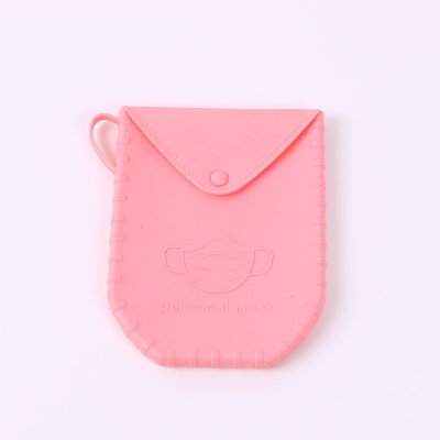 Portable Disposable Mask Storage Bag Mask Handbag Silicone Material Mask Buggy Bag Spot Supply