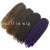 Afro Caterpillar Crochet Wig Dreadlocks High Quality 18-Inch