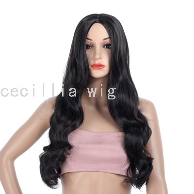 Cross-Border E-Commerce Direct Supply European and American Style Wig Women's Long Curly Hair Wig
