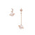 Asymmetric Planet Earrings Women's 2020 New Trendy Earrings Long Elegant Stud Earrings Earrings