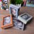 European-Style Wood Folding Photo Frame Retro Distressed Photo Frame Creative Home Studio Decoration Props Wholesale Custom