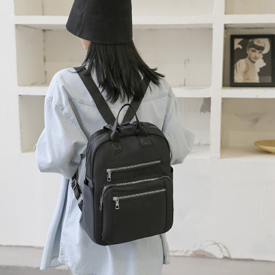 Korean Version of the INS Women's Backpack Capacity Student Backpack High-Profile Figure Female Trendy Backpack One Piece Dropshipping