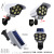 SolarLed Induction Wall Lamp Simulation Monitoring Fake Camera Remote Control Wireless Monitoring Anti-Thief Street Lamp