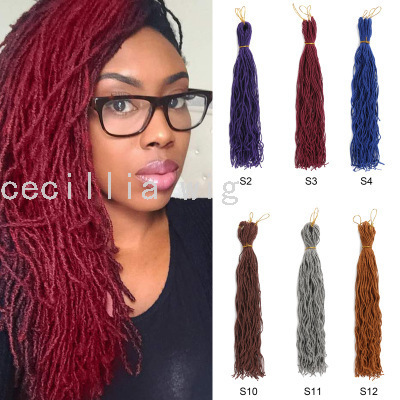 European and American Style Wig Chemical Fiber Crochet Wig Dreadlocks Wig