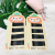 Orange Card Black gang si jia Barrettes Black Hairpin Updo Hairpin Barrettes Clip