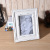 Factory Direct Sales Vintage MDF Photo Frame 6-Inch 7-Inch Photo Frame Nordic Style Pure White Photo Frame Crafts Wholesale Custom