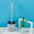 Factory in Stock Silicone Toilet Brush Non-Dead Wall-Mounted Toilet Brush New Creative Toilet Brush