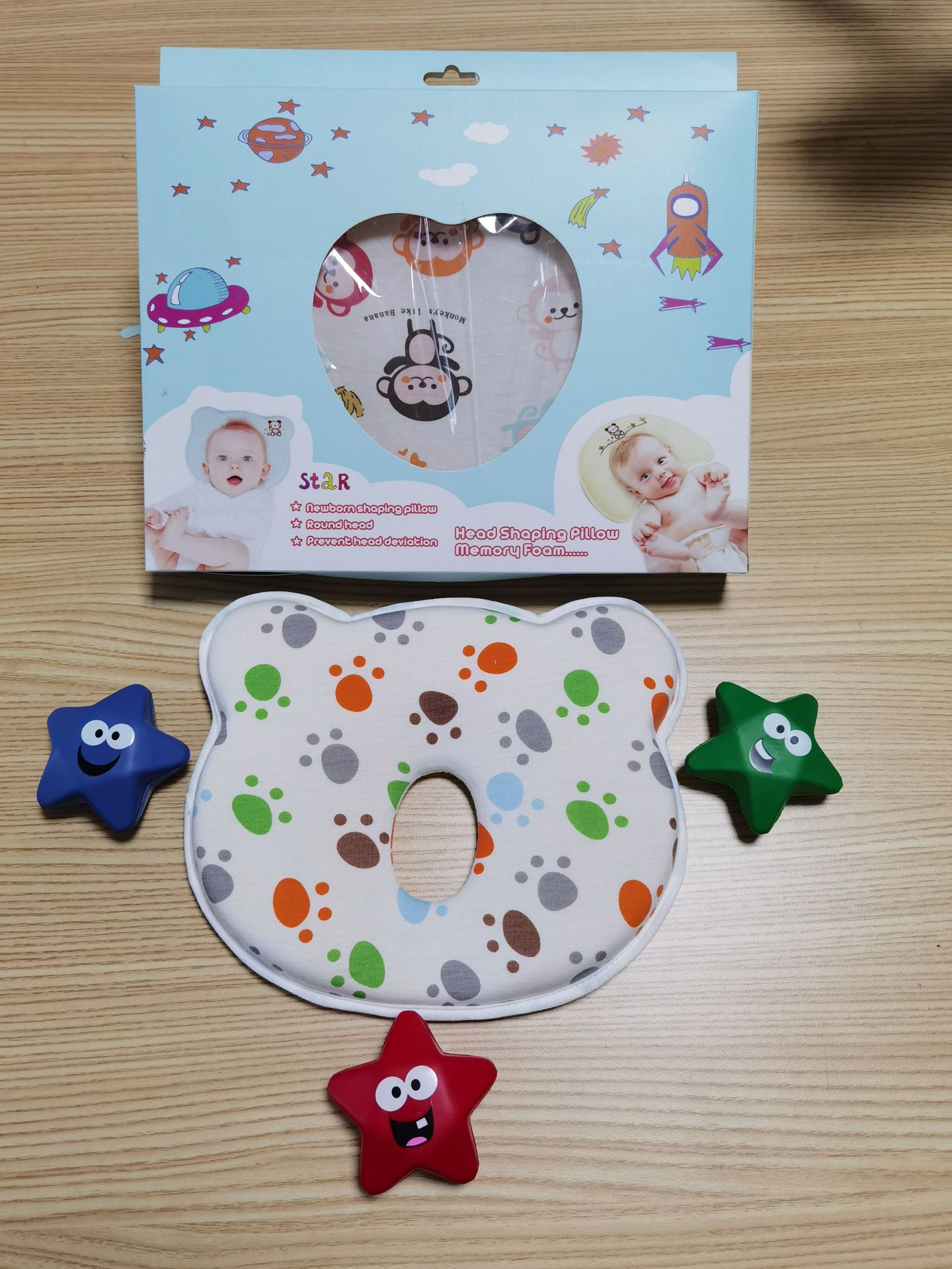 0-1岁婴童枕婴儿记忆棉芯防扁儿童定型保健枕芯厂家批发