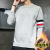 Autumn and Winter Sweater Men's Korean-Style round Neck Long-Sleeved Sweater Bottoming Sweater