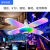 Cross-Border Hot Selling Four Leaves Bluetooth Music Lights 50W Intelligent Remote Control Audio Colorful Folding Music Bulb