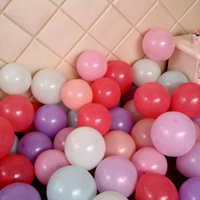 1.8G Factory Wholesale Macaron Balloon Wedding Birthday Party Layout Latex round Balloon Candy Color Balloon