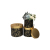 High-End Gold, Gilding round Three-Piece Set Flower Pot