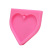 DIY Silicone Mirror Epoxy Big Heart Keychain Mold Fondant Cake Decoration Baking Mold