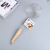 Flat Wooden Handle Line Leakage Hot Pot Stainless Sieve Anti-Scald Wooden Handle Large Skimmer Fried Filtering Strainer