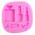 DIY Baking Perfume Bottle Lipstick High Heels Fondant Mold Baking Cake Mold Clay Silicone Mold