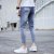 Ripped Jeans Men's Summer Korean Style Trendy Men's Slim Fit Skinny Casual Stretch Fashion Brand Ins Cropped Pants