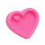 DIY Silicone Mirror Epoxy Heart Keychain Mold Crystal Love Fondant Cake Decoration Baking Mold