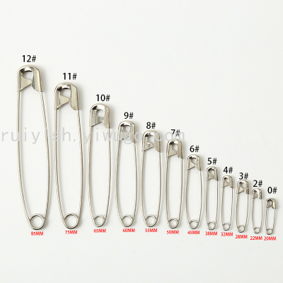 High-Grade Steel Wire Safety Pin Laundry Pin Clothing Accessories Accessories Metal Pin Plastic Pin