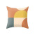 Auto Lumbar Cushion Cover Peach Skin Fabric Geometric Pattern Creative Home Polyester Pillow Cover Custom Yiwu Pillow Factory
