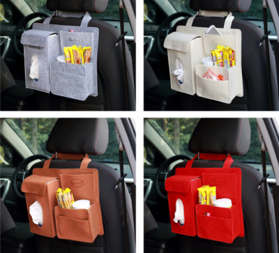 Car Chair Back Bag Shopping Bags Multifunctional Seat Back Sundries Hanging Bag Storage Box Storage Bag Car Hanging Bag