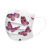 New Cross-Border Pansy Purple Pink Couple Spunlace Three-Layer Filter Meltblown Fabric Adult Printed Disposable Mask