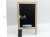 Mini Double-Sided Small Blackboard Bar Wooden Notice Folding Bracket Whiteboard Advertising Brand Words Front Desk Shop