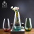 Nordic Modern Simple Ins Gradient Colored Glass Vase Transparent Hydroponic Plant Decoration Flowers Light Luxury
