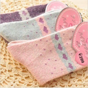 Autumn and Winter Thickening Cute Rabbit Wool Socks Korean Cute Socks Women's Women's Socks Warm Socks Wholesale